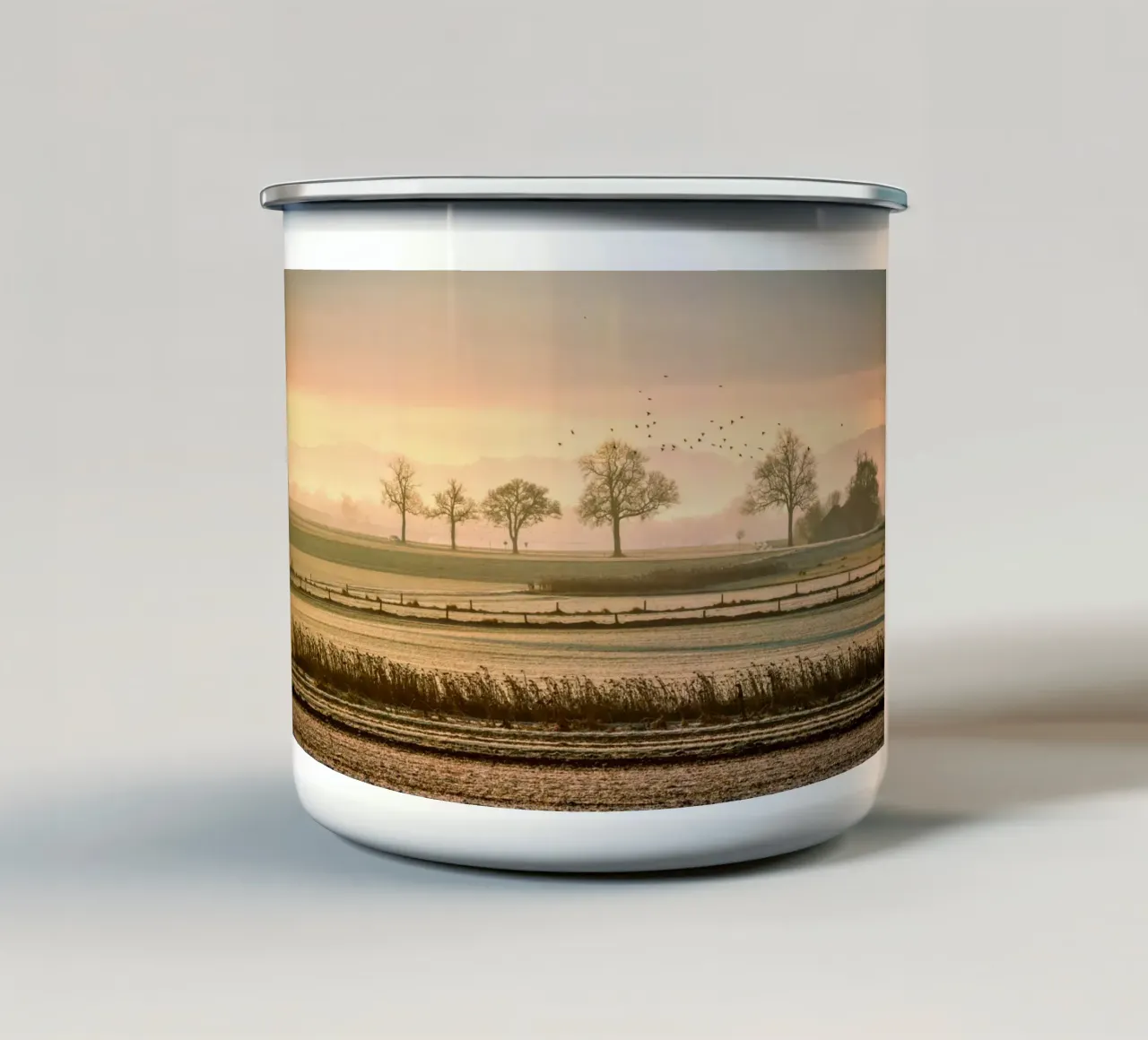 old farm tazza in smalto da pastel color shape