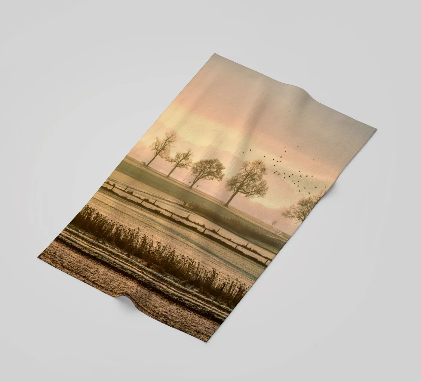 old farm telo mare da pastel color shape