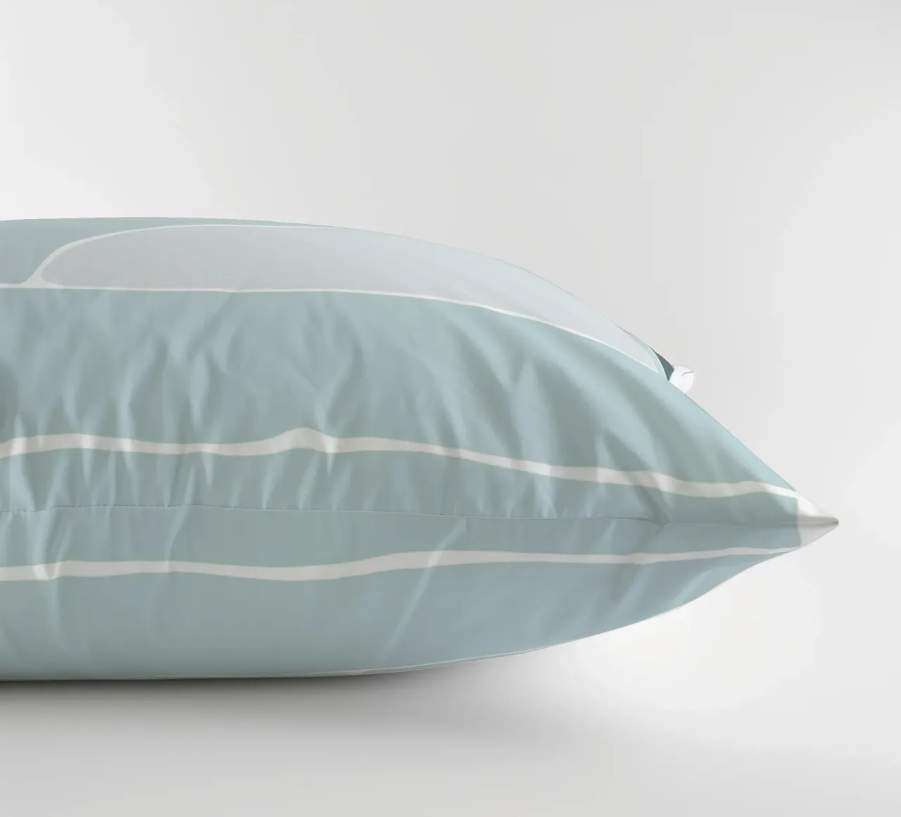canvas wave cuscino da pastel color shape