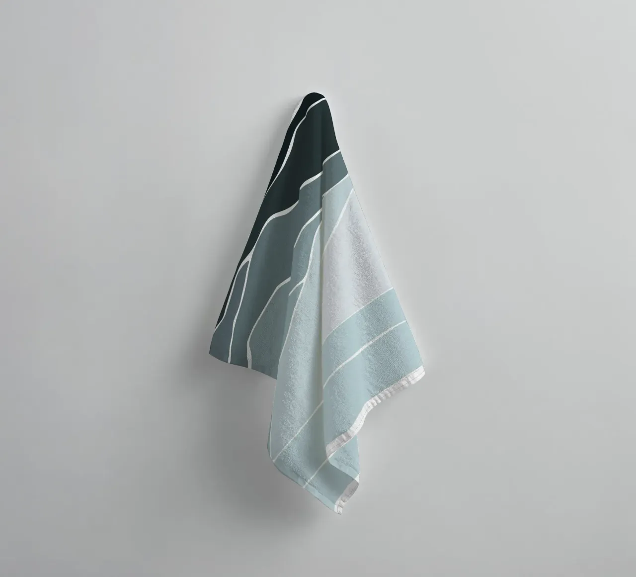 canvas wave asciugamano da bagno da pastel color shape
