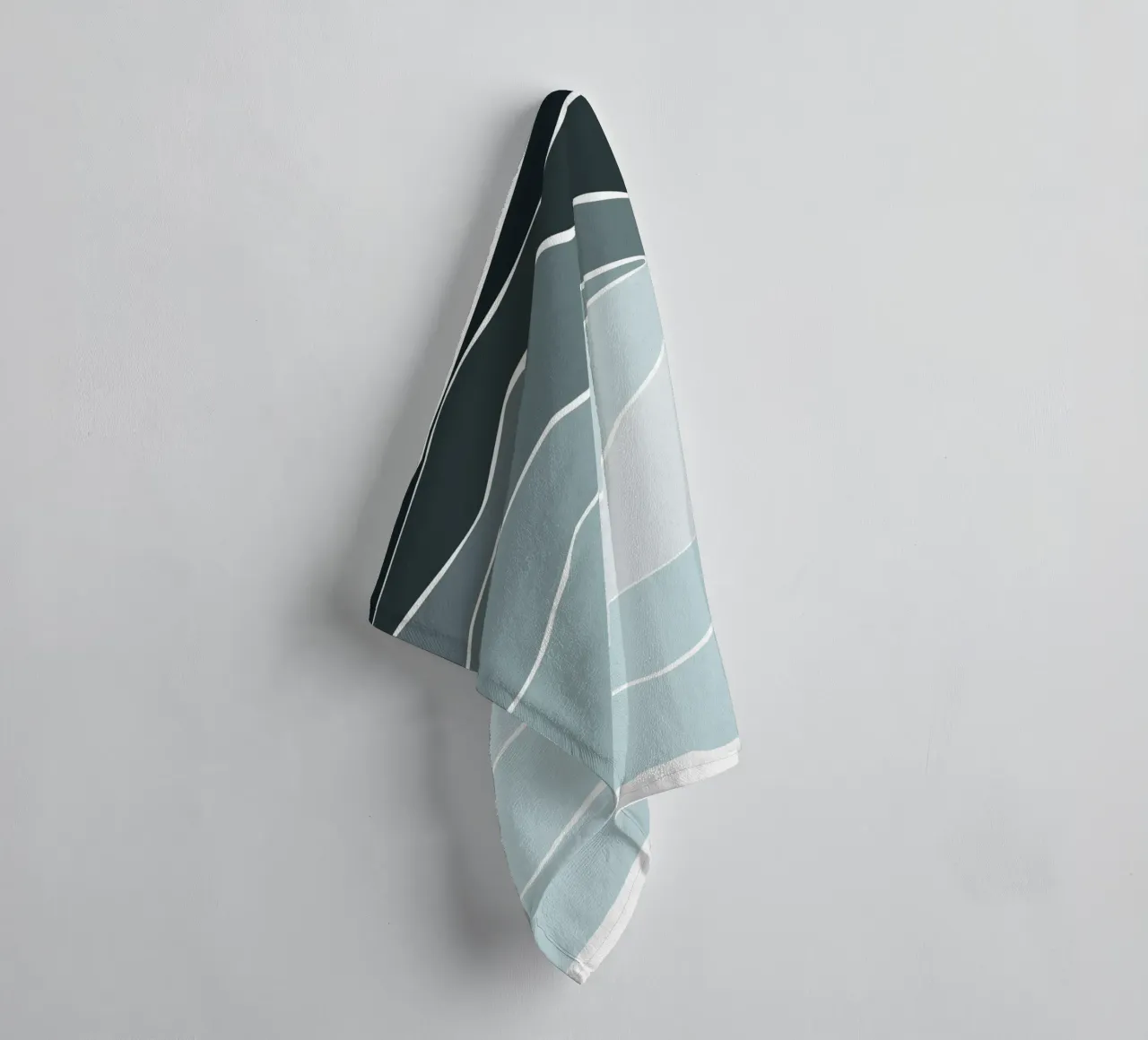 canvas wave asciugamano da bagno da pastel color shape