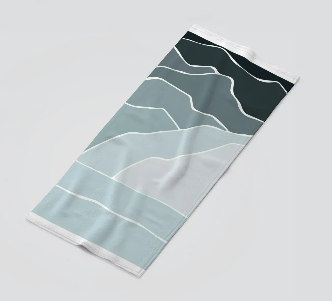 canvas wave telo mare da pastel color shape