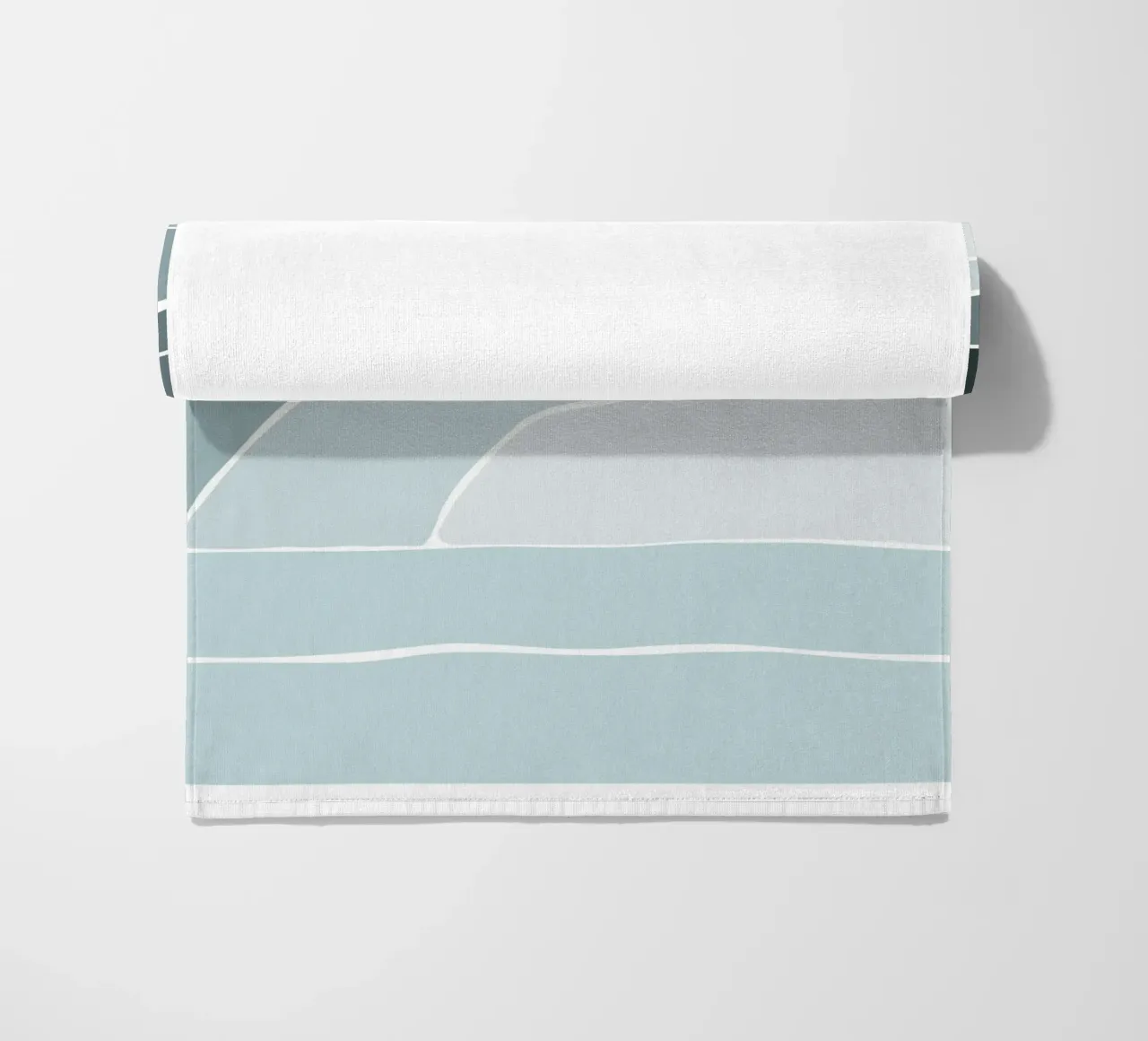 canvas wave telo mare da pastel color shape