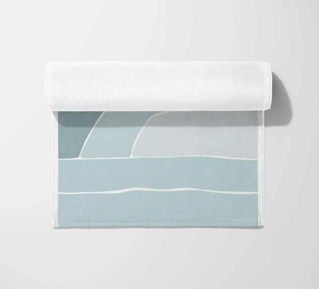 canvas wave telo mare da pastel color shape