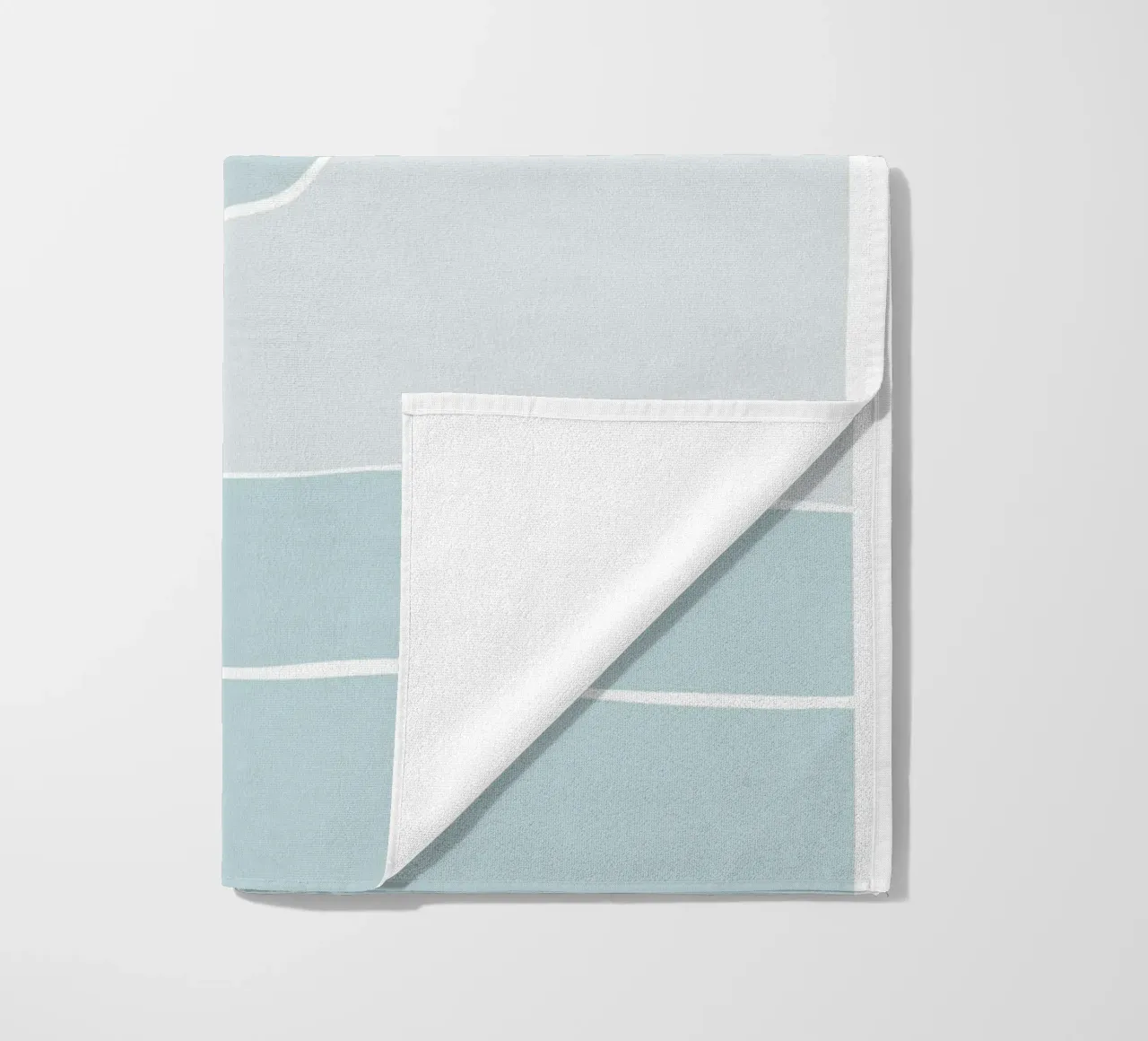 canvas wave telo mare da pastel color shape