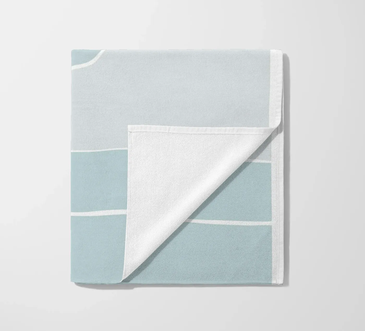 canvas wave telo mare da pastel color shape
