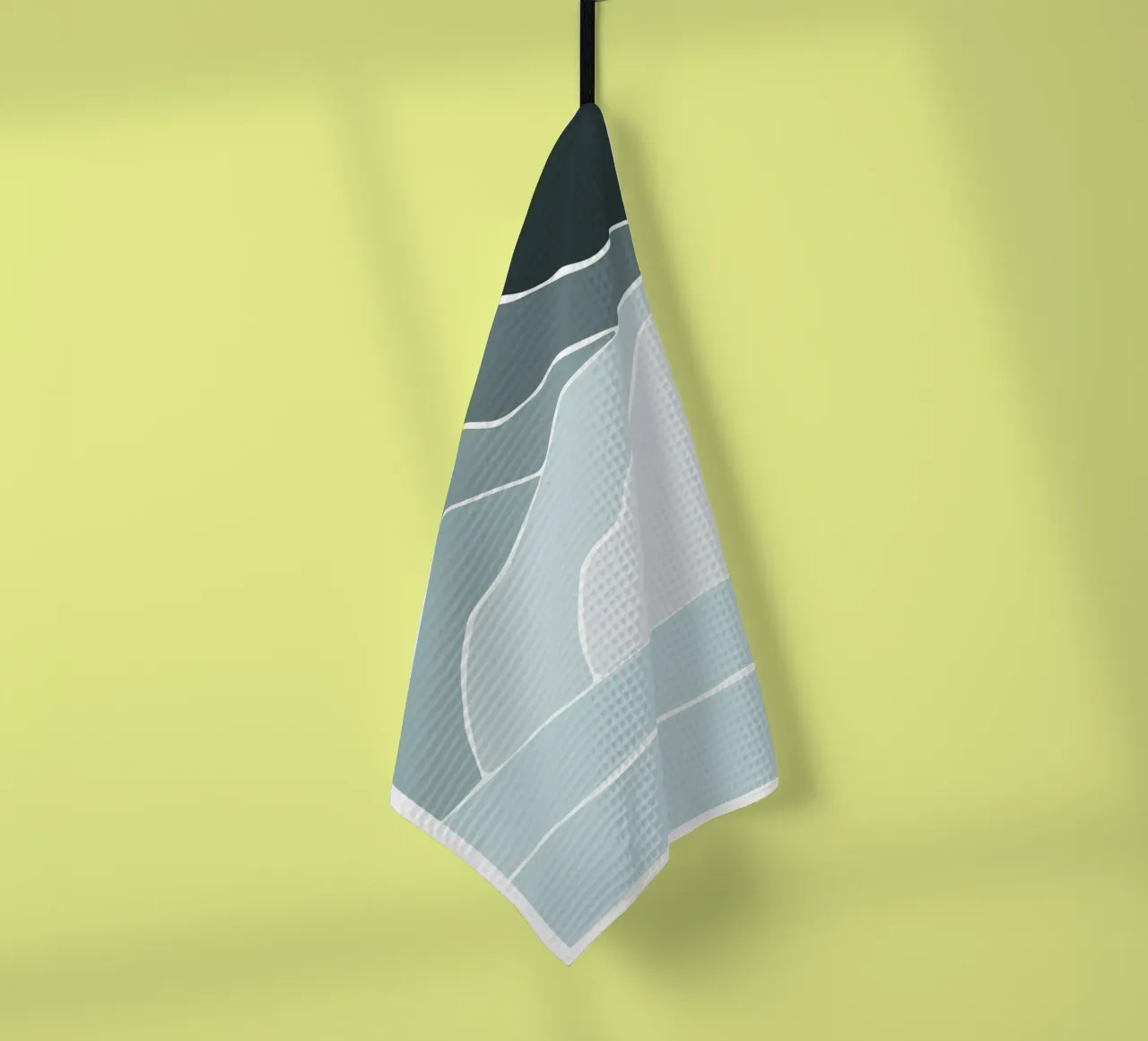 canvas wave canovaccio da cucina da pastel color shape