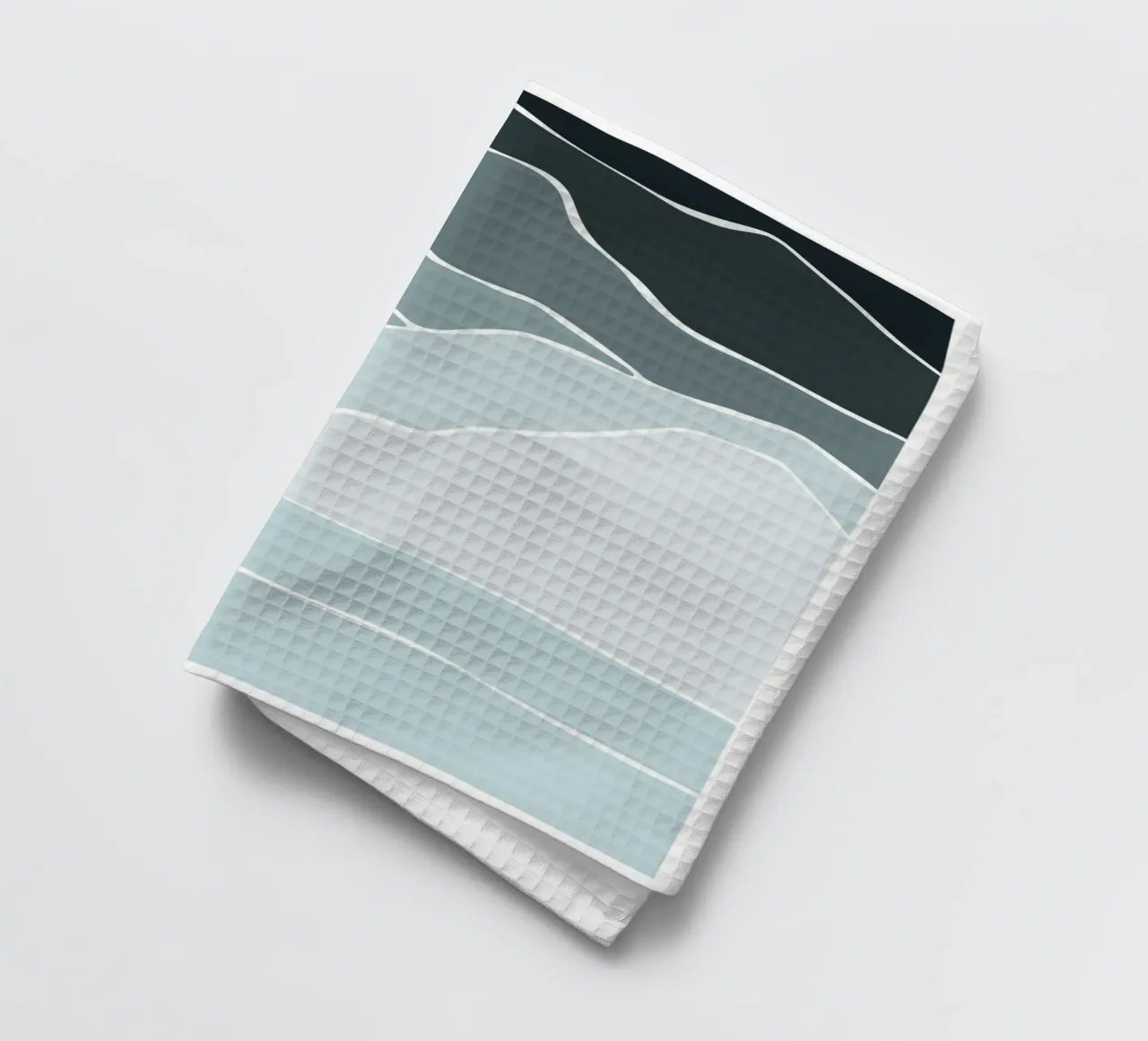 canvas wave canovaccio da cucina da pastel color shape
