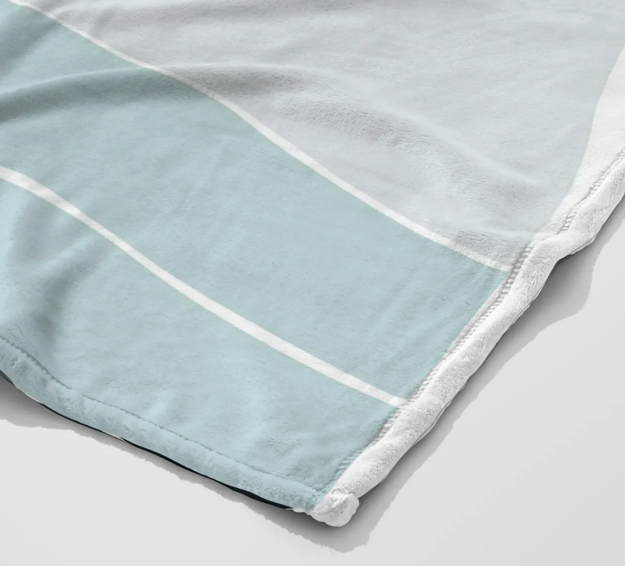 canvas wave coperta in pile da pastel color shape