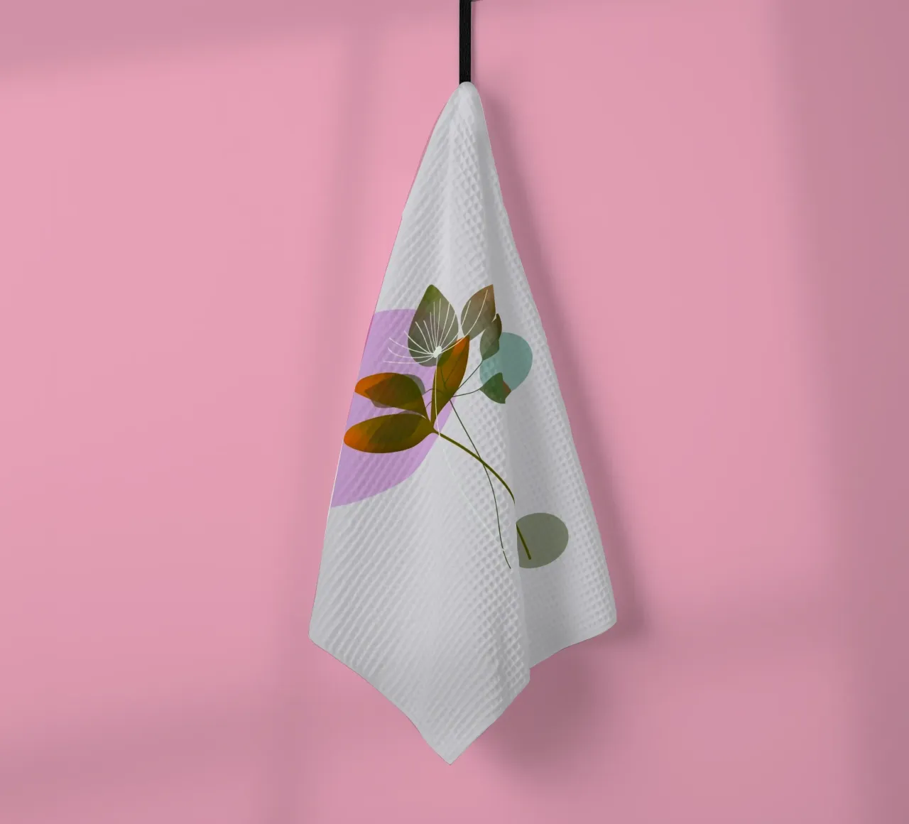 circle and leaf canovaccio da cucina da pastel color shape