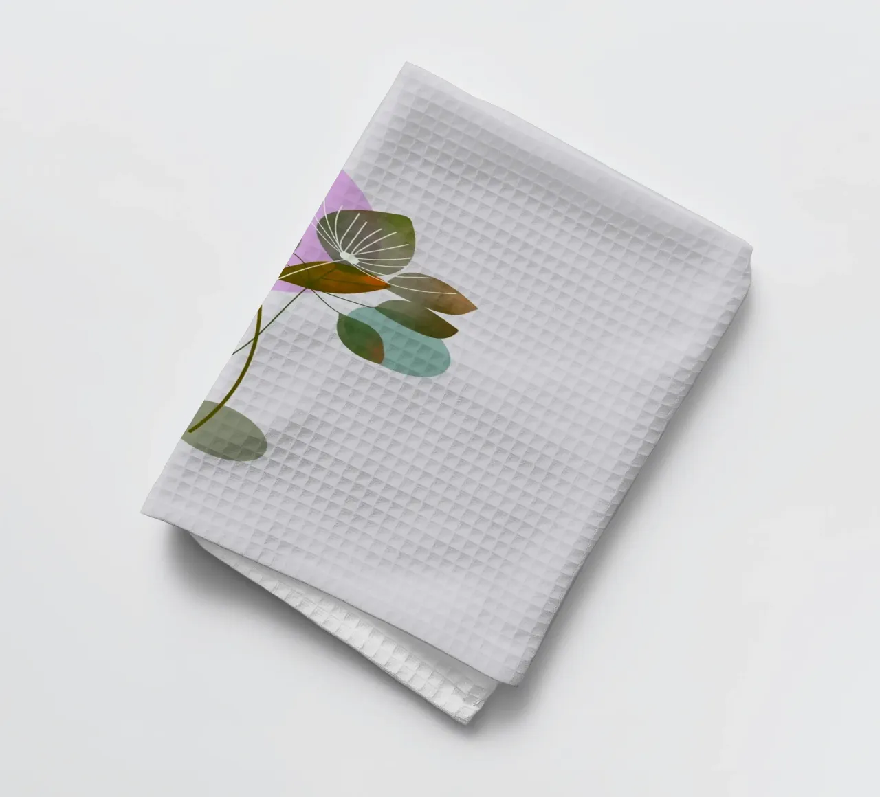 circle and leaf canovaccio da cucina da pastel color shape