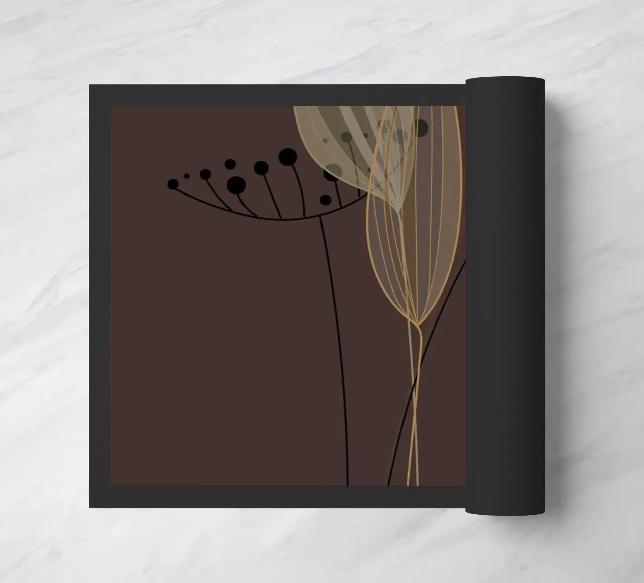 the line flower zerbino da pastel color shape