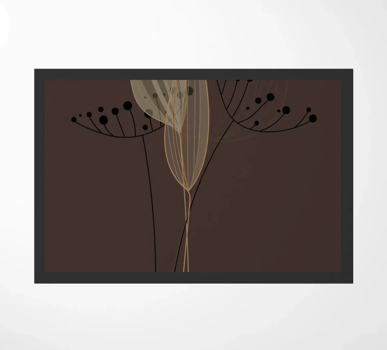 the line flower zerbino da pastel color shape