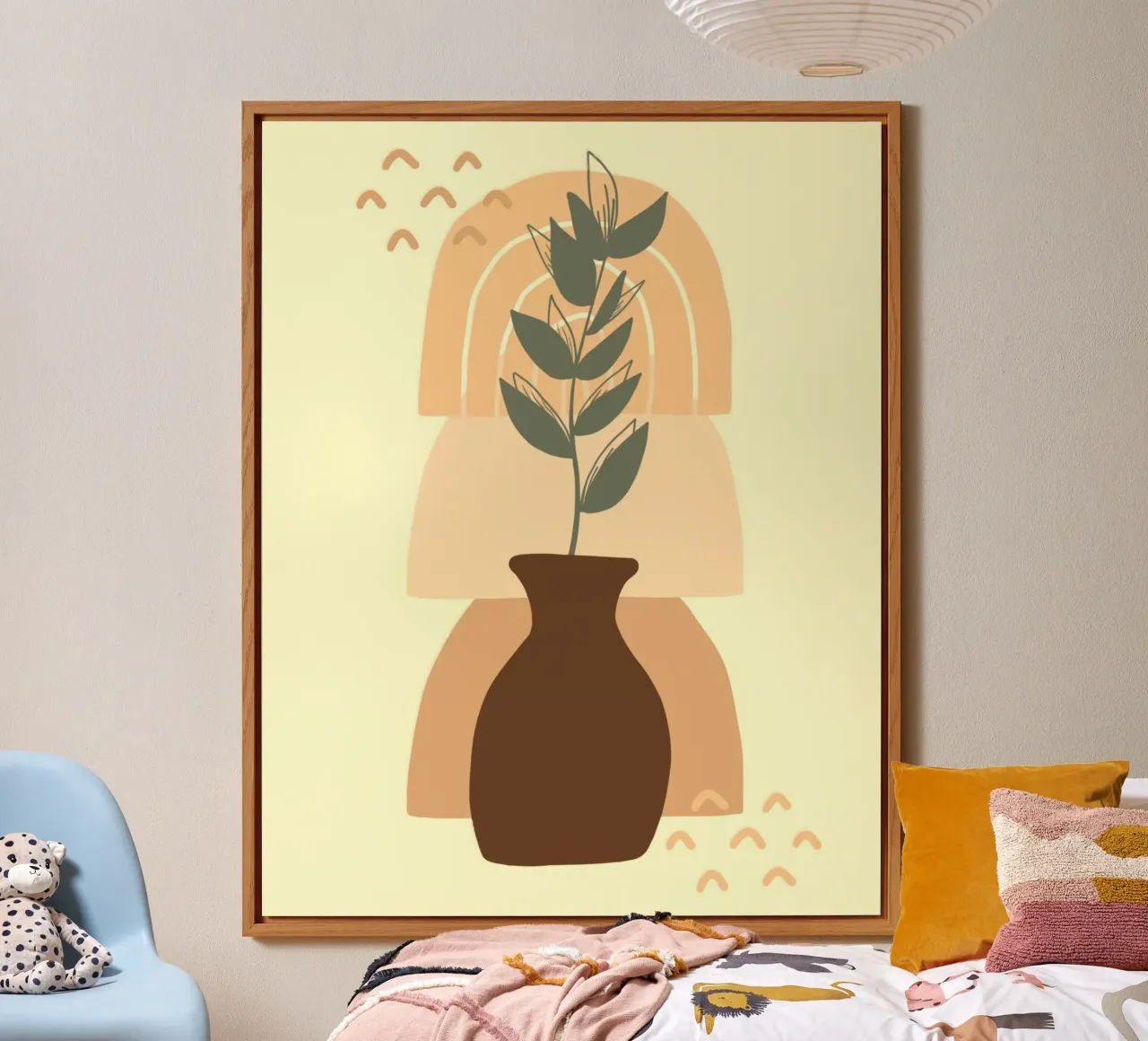 vase in shadow alluminio dibond da pastel color shape