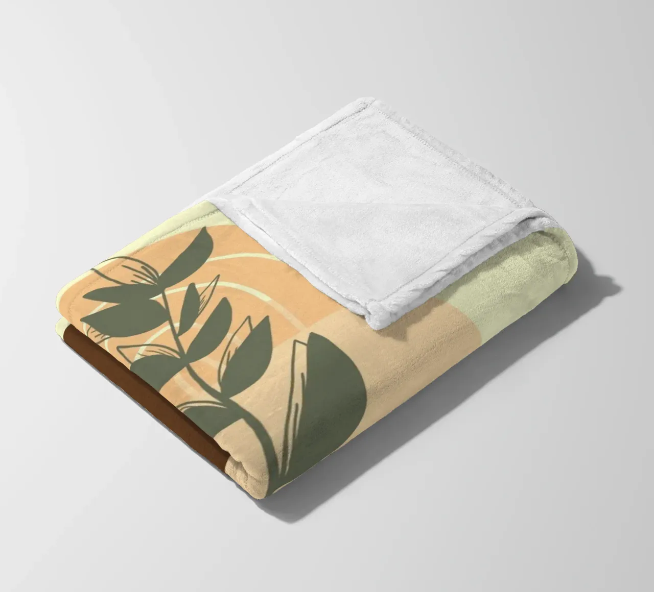 vase in shadow coperta in pile da pastel color shape