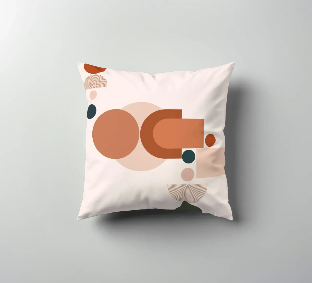 pastel random cuscino da pastel color shape
