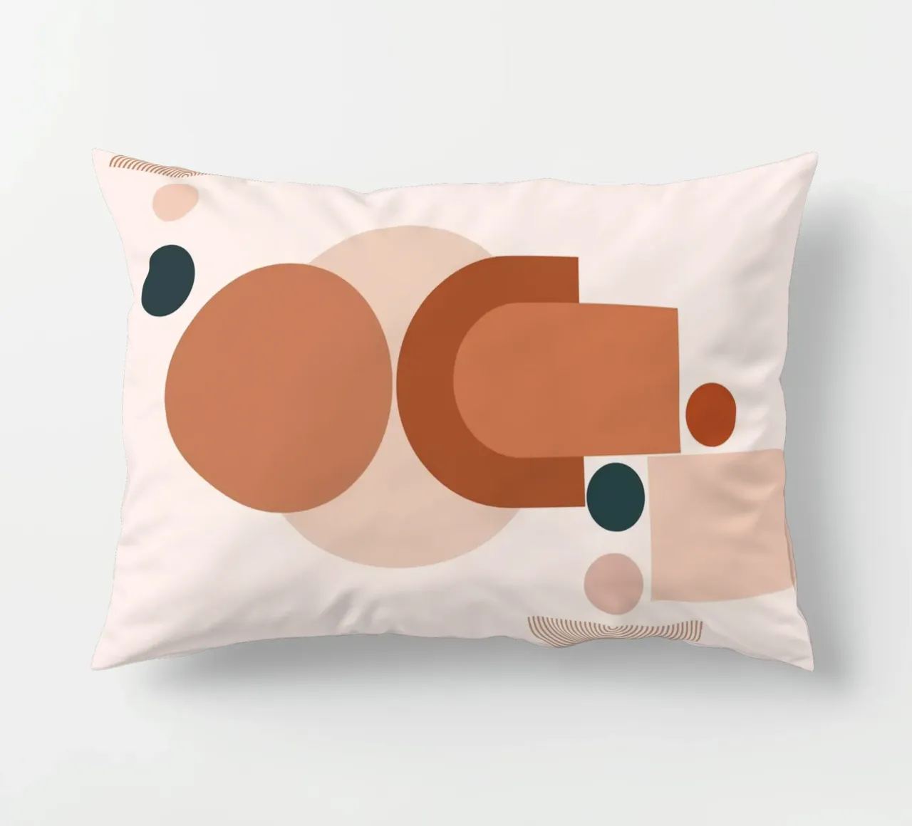 pastel random cuscino da pastel color shape