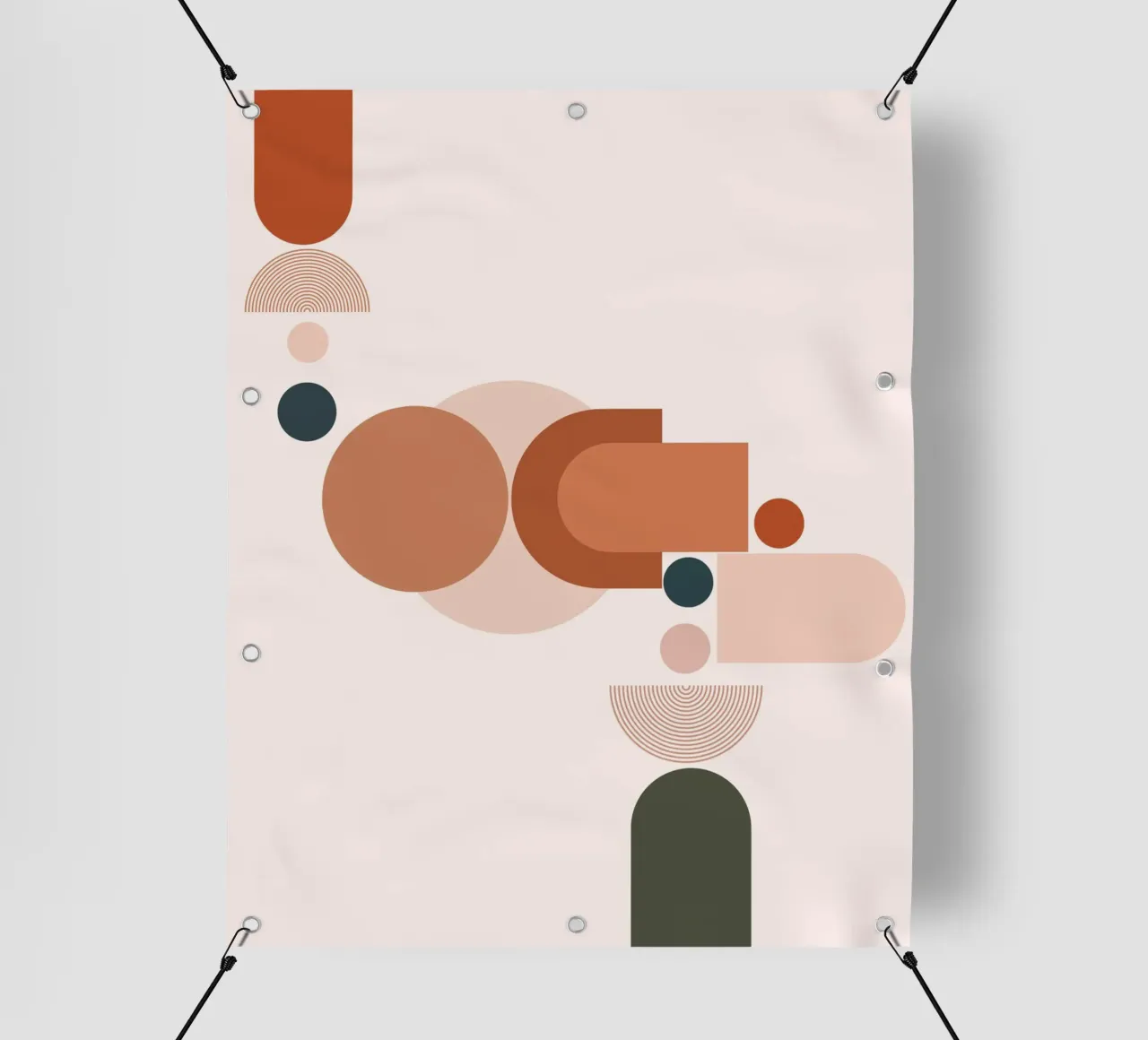 pastel random telo in pvc da pastel color shape