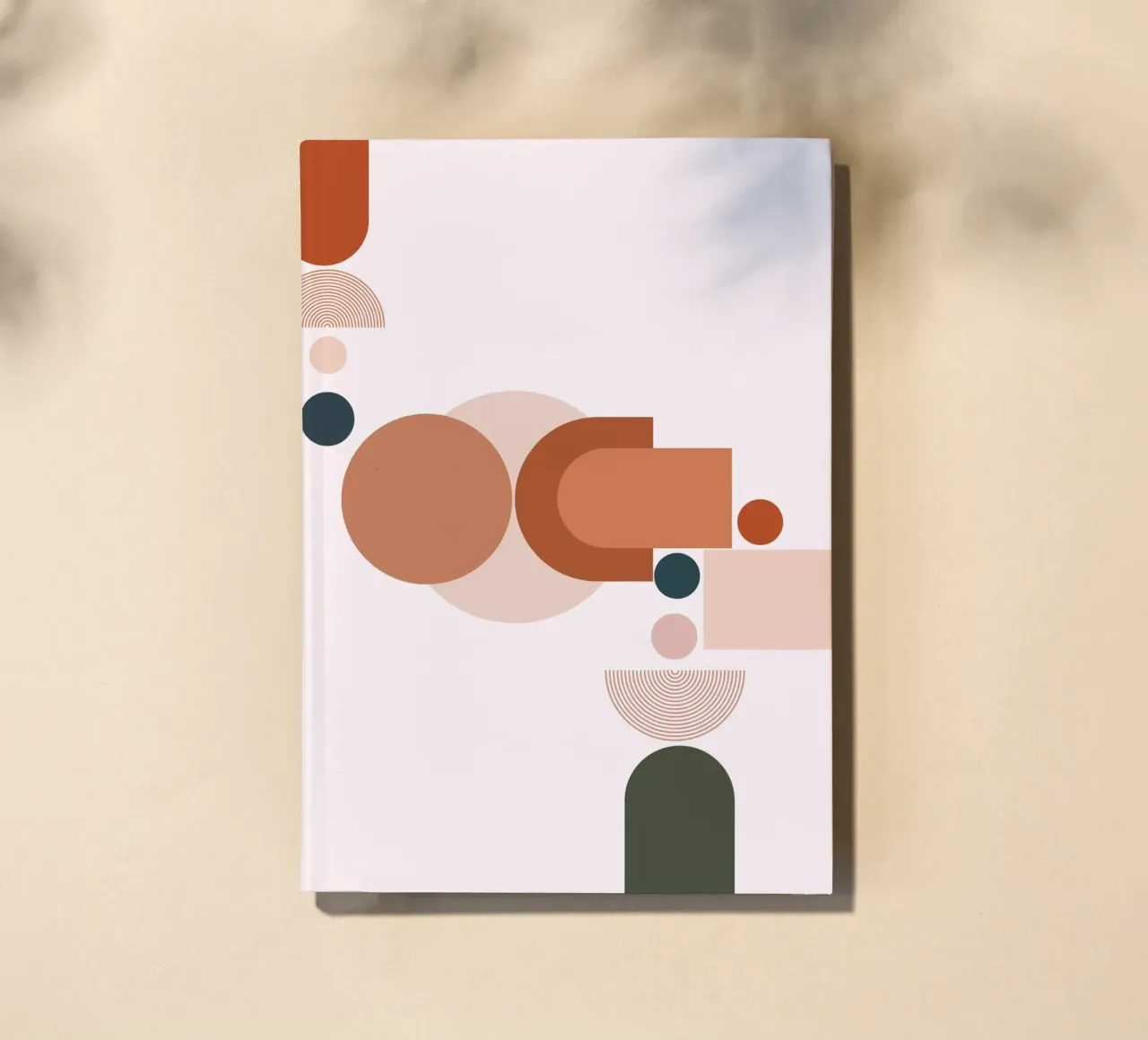 pastel random notebook by pastel color shape