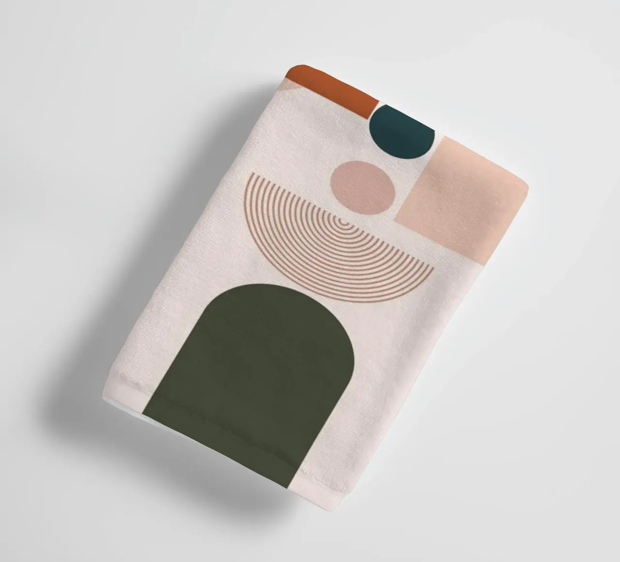 pastel random asciugamano da bagno da pastel color shape