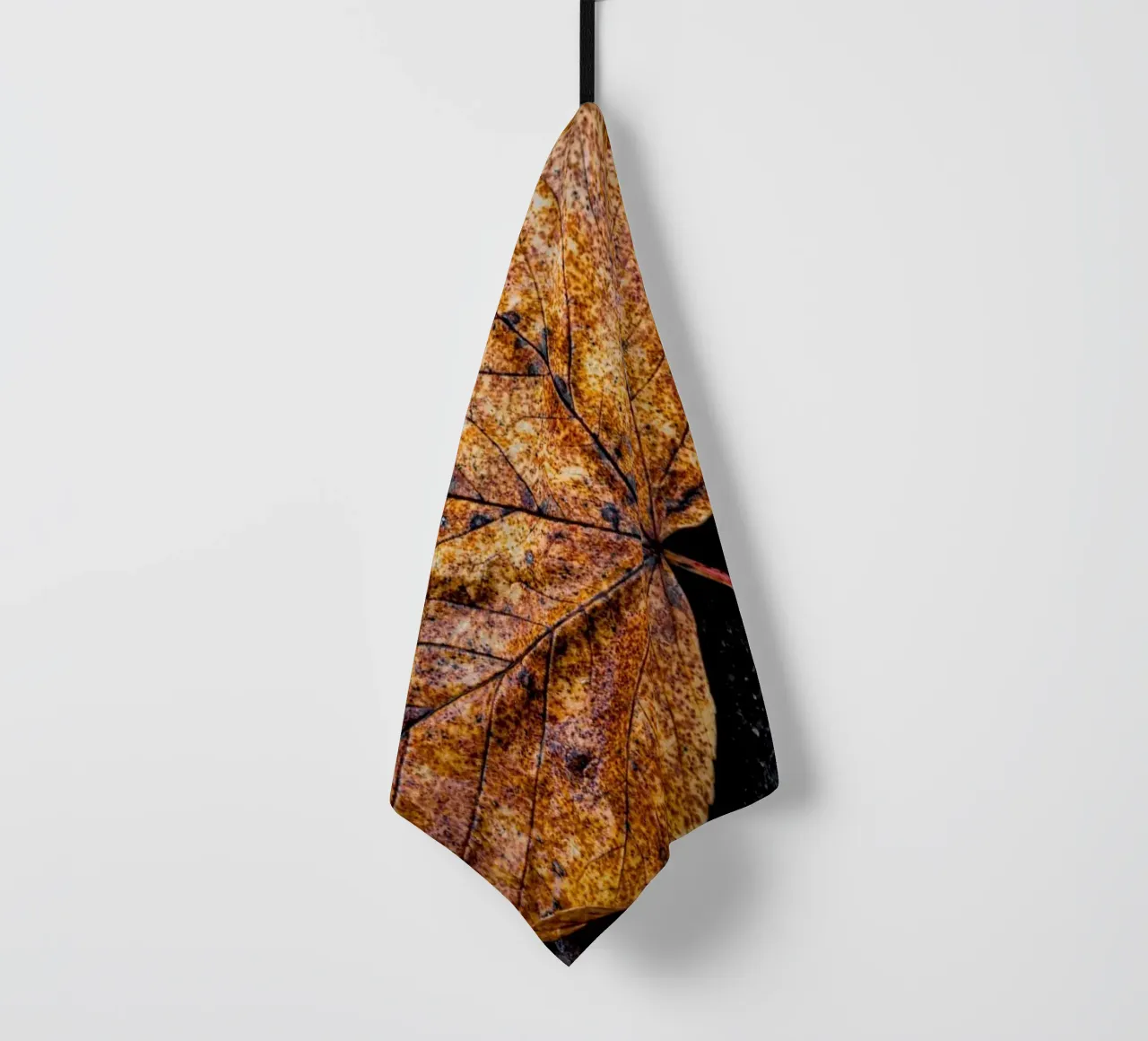 Feuille d'érable jaune torchon de Marcus Beckert | Fotografie