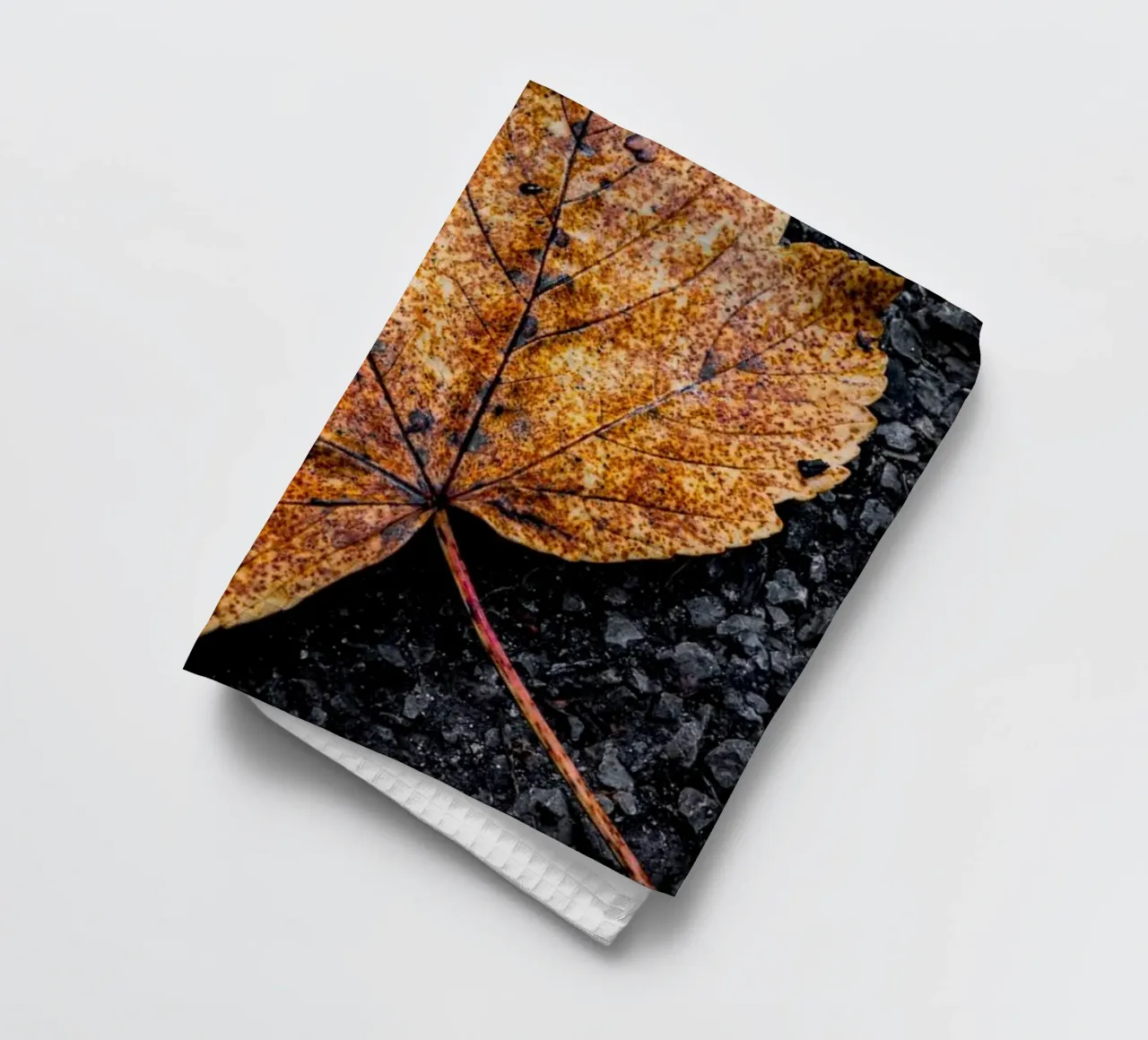 Feuille d'érable jaune torchon de Marcus Beckert | Fotografie