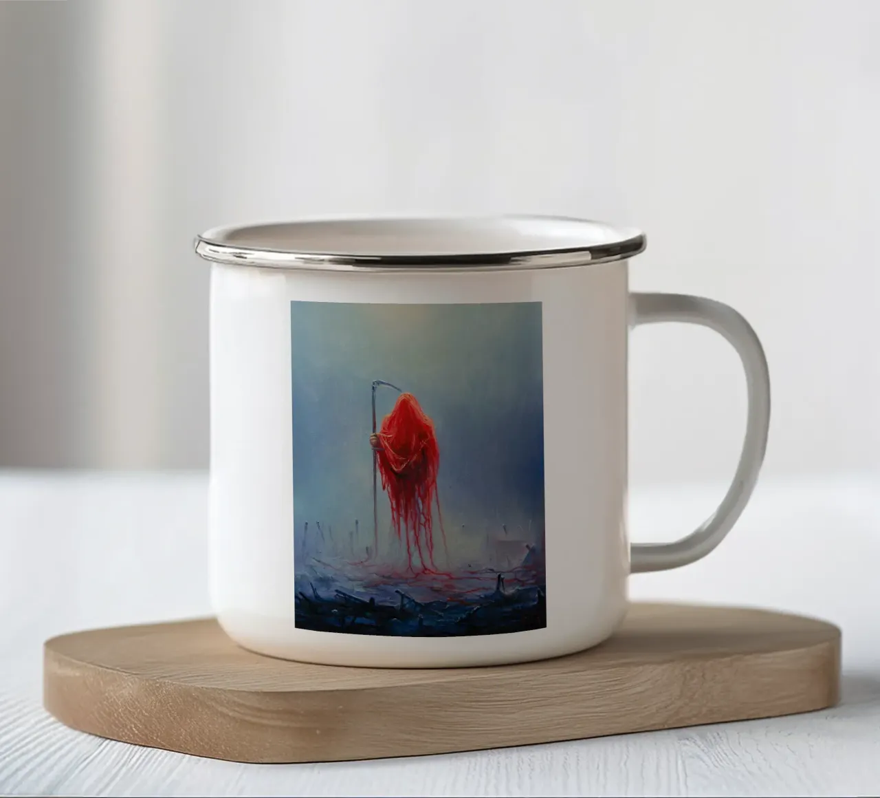 Lorna Shore Metallo tazza in smalto da shiners