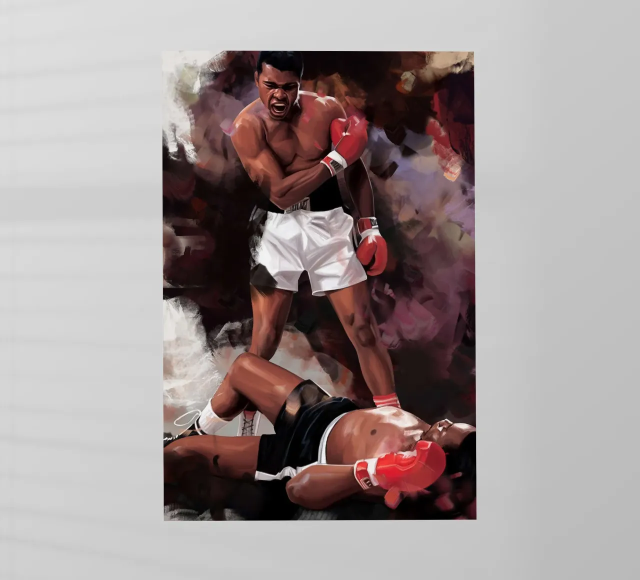 Muhammad Ali I pellicola backlit da Brant Varner