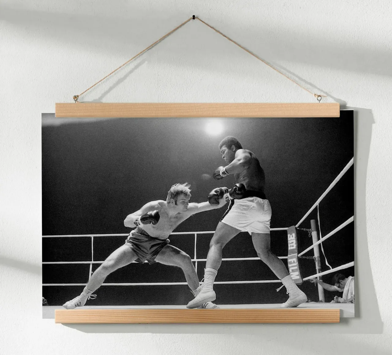 Muhammad Ali vs. Jürgen Blin, Zwitserland, 1971 poster van Brant Varner