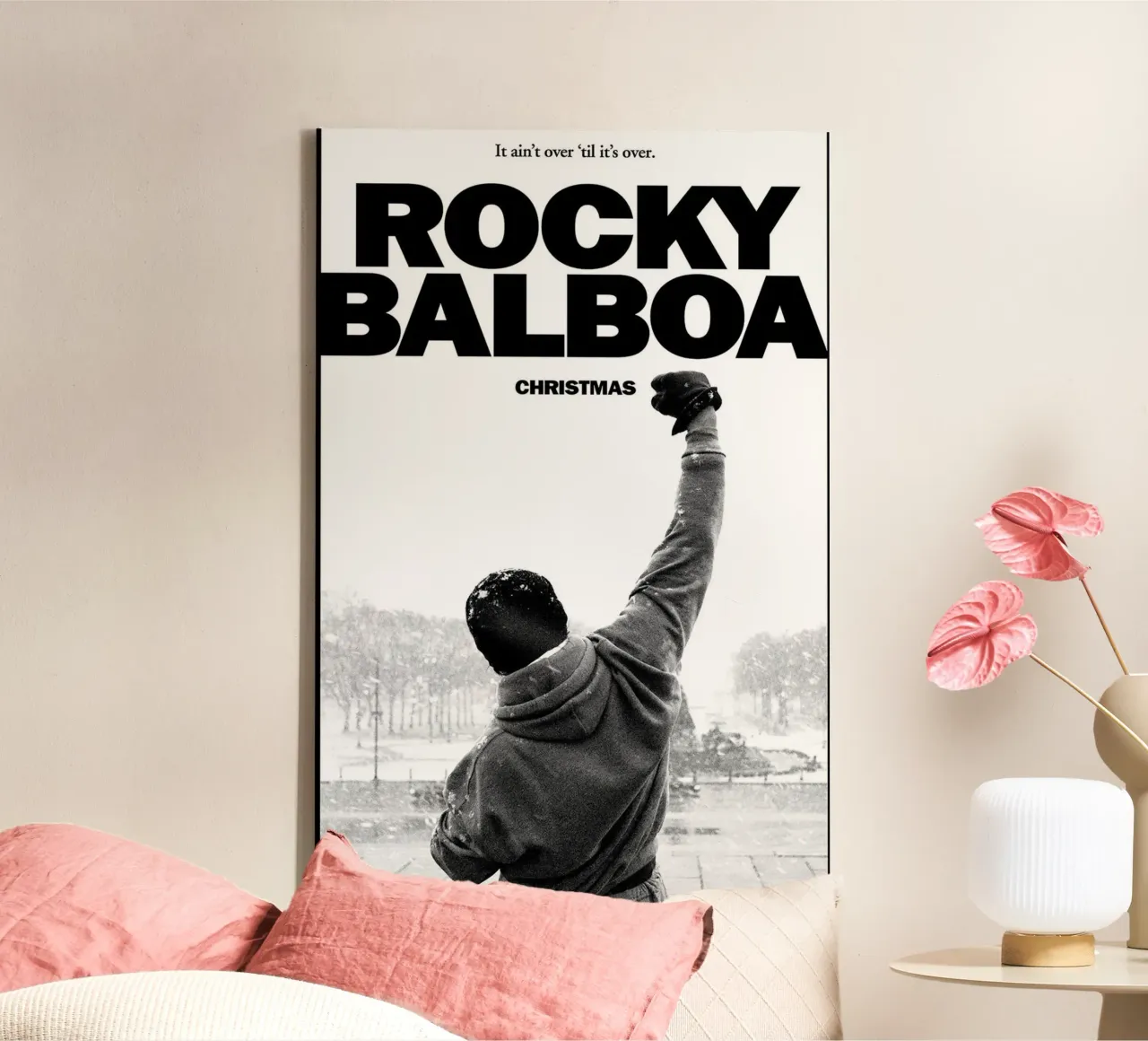 Rocky Balboa tela con Cornice a cassetta da Brant Varner