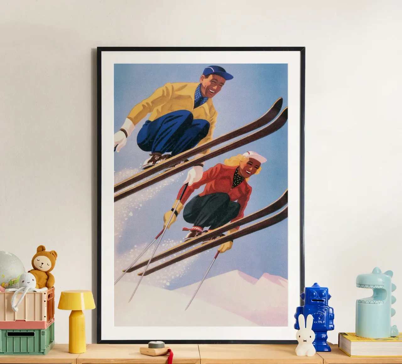 Saltatori con gli sci poster da Brant Varner