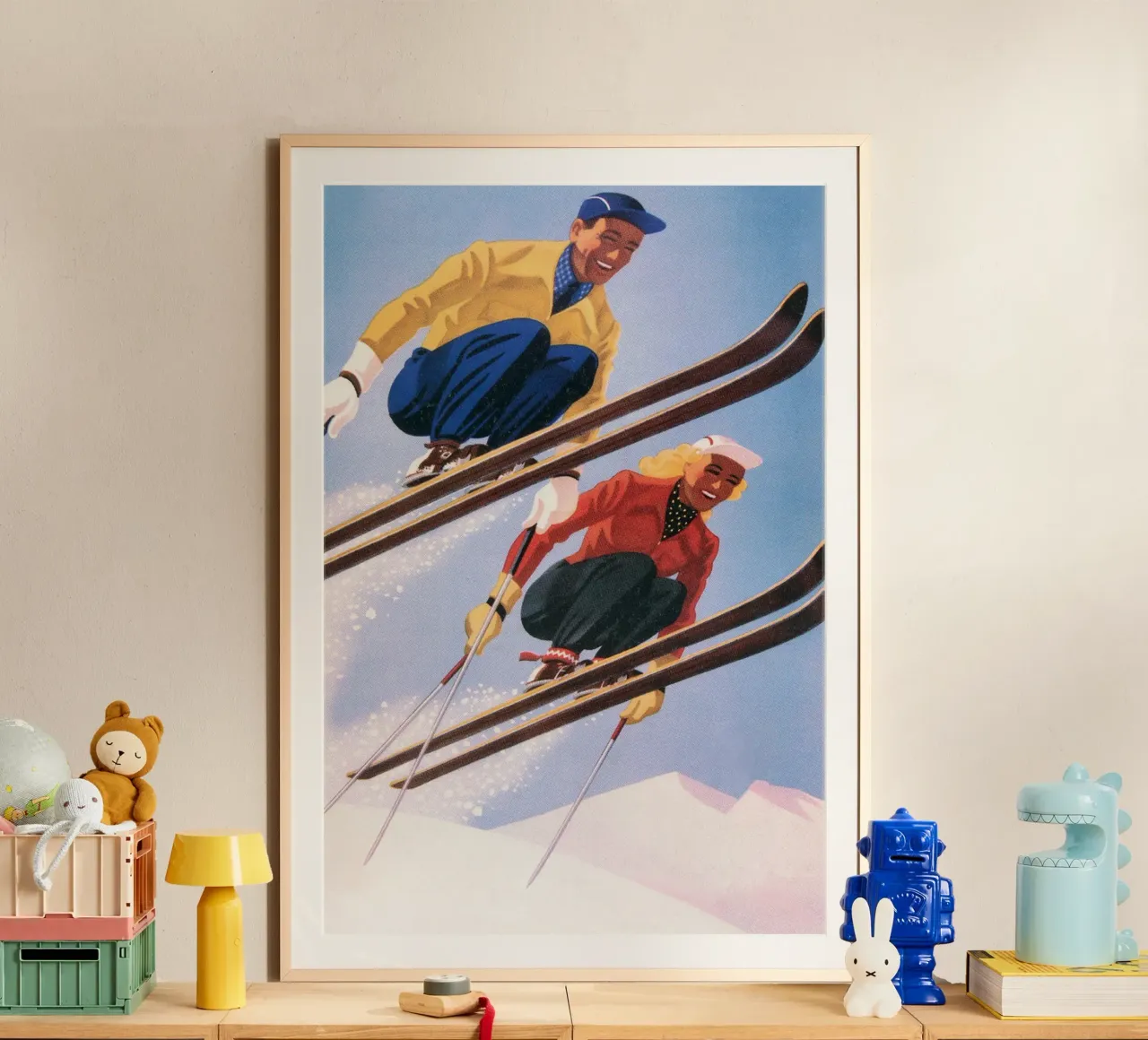 Saltatori con gli sci poster da Brant Varner