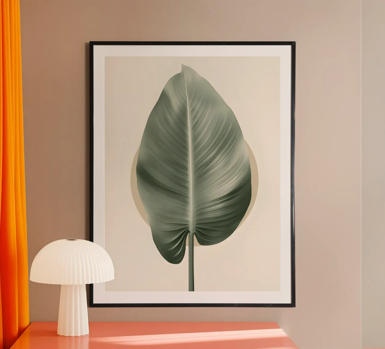 Foglia di uccello del paradiso poster da The Green Room