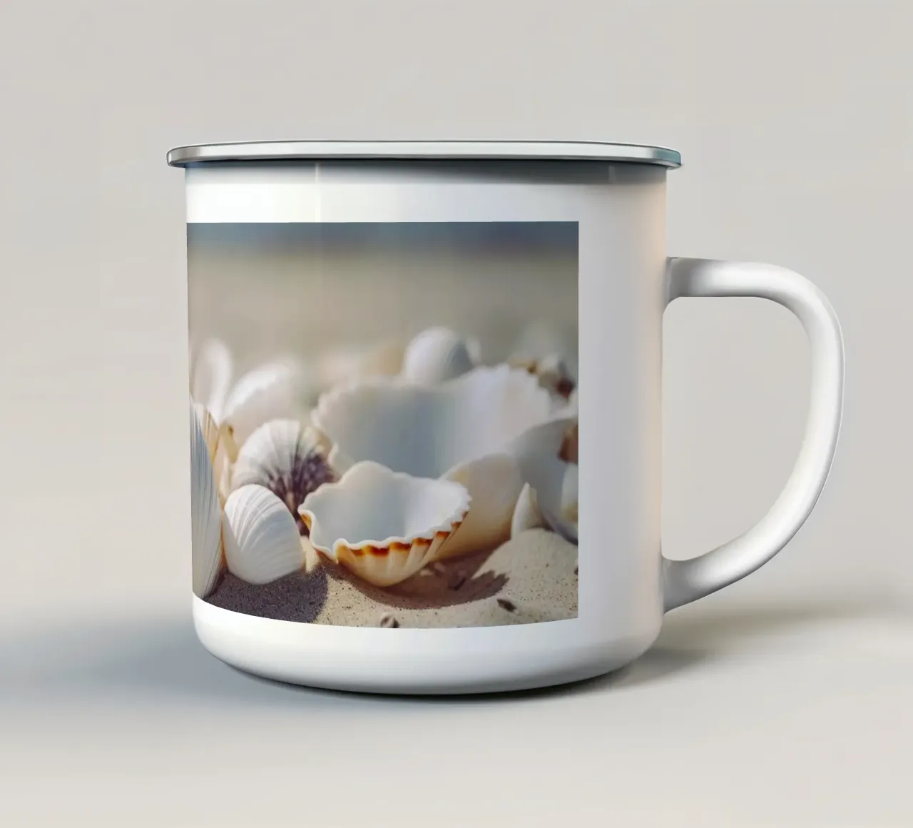 Beach Impressions No 35 tazza in smalto da treechild
