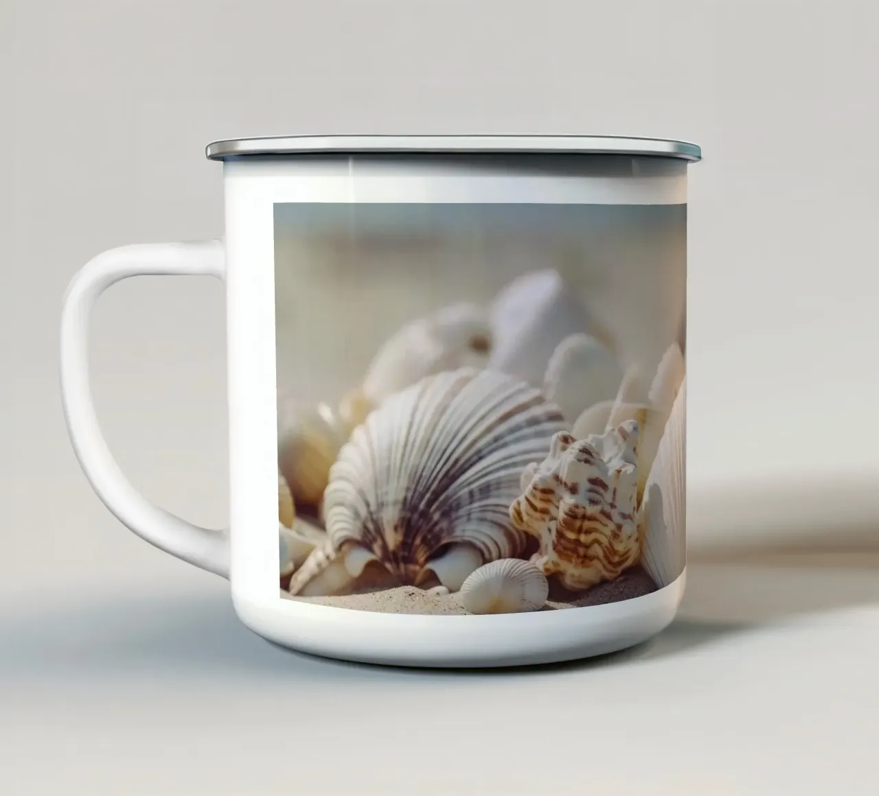 Beach Impressions No 35 tazza in smalto da treechild