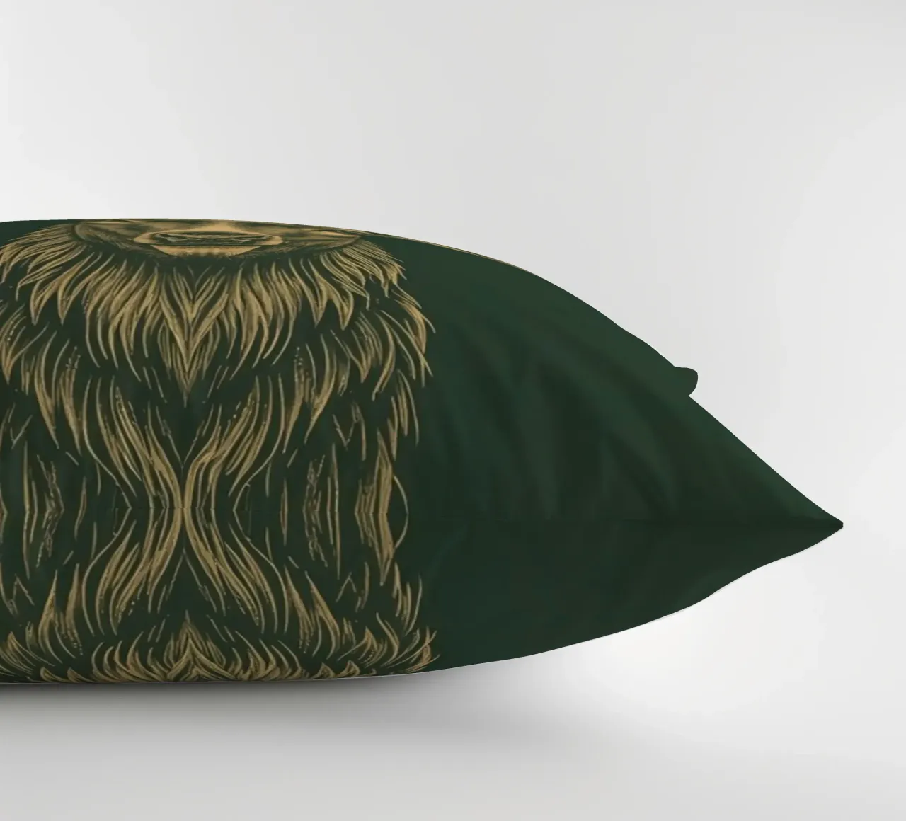 Illustrazione di una testa di cervo con le corna cuscino da DesignDoodle