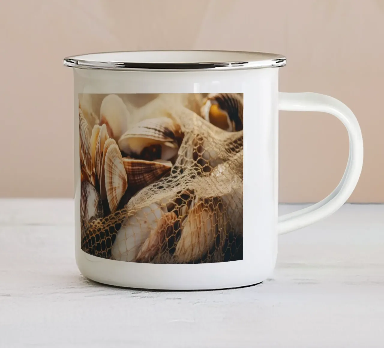 Beach Impressions No 31 tazza in smalto da treechild