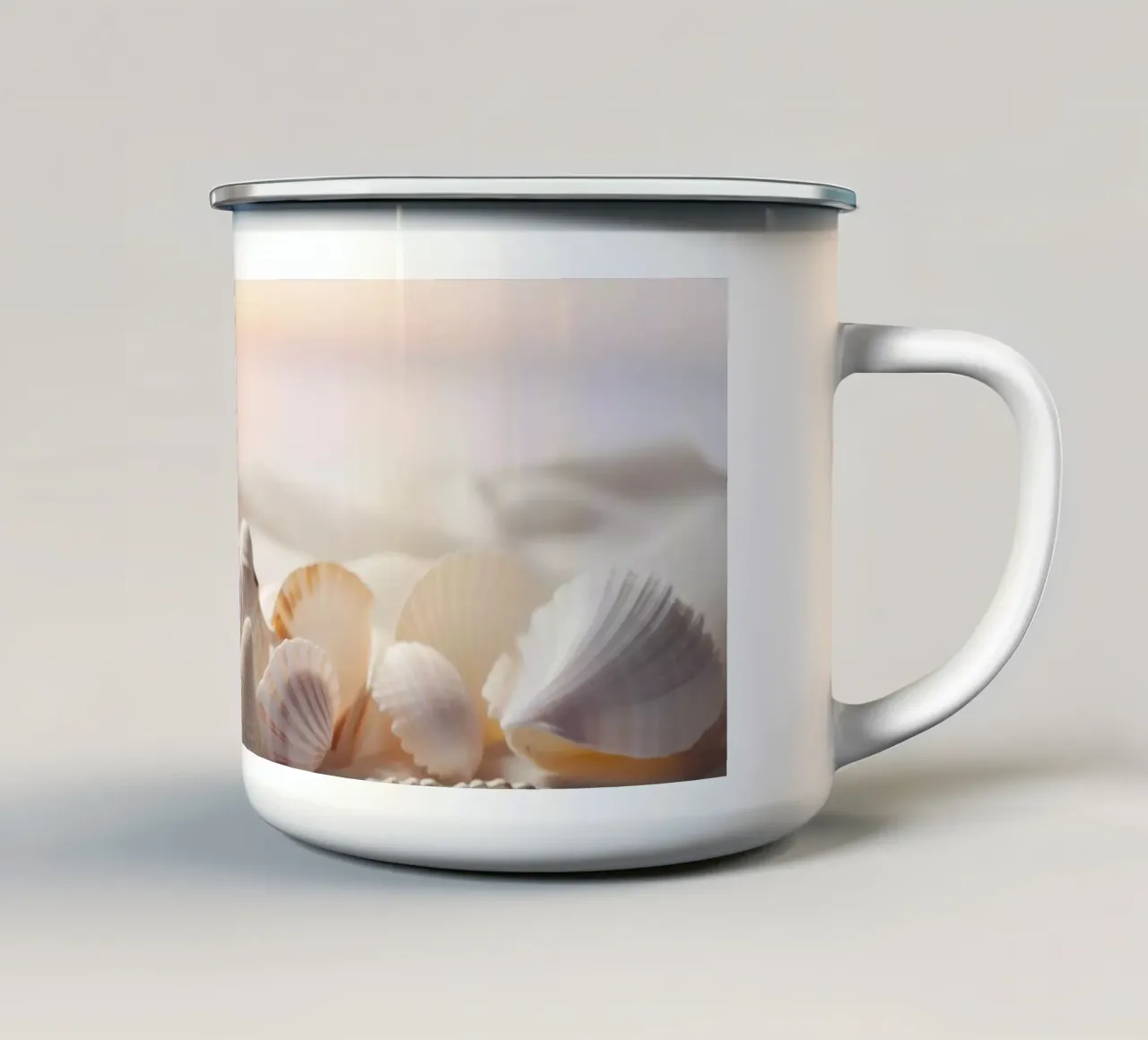Beach Impressions No 28 tazza in smalto da treechild