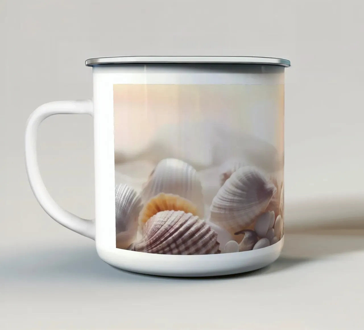 Beach Impressions No 28 tazza in smalto da treechild
