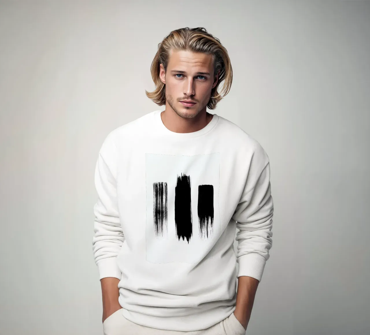Painted Lines Sweatshirt von RK Design