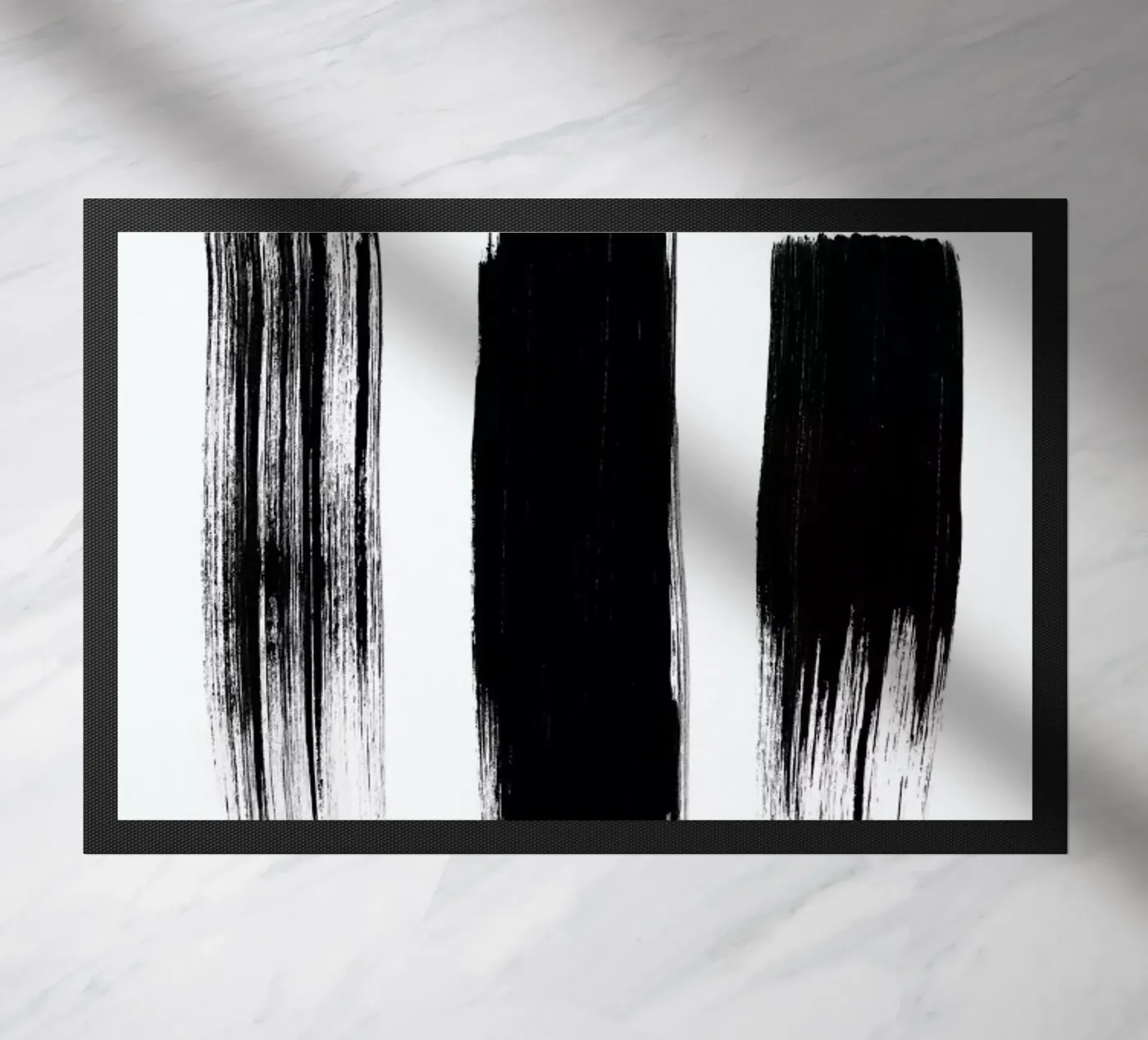 Painted Lines Fußmatte von RK Design