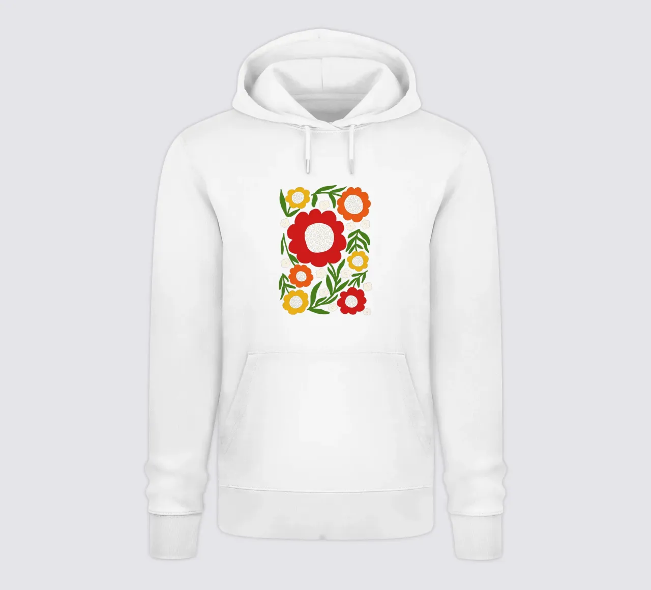 Fresh rustic bloom felpa con cappuccio da TijanaArtStudio88