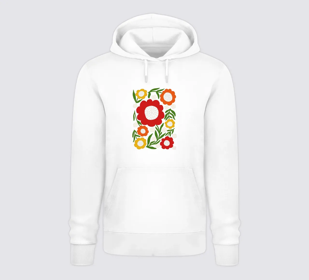 Fresh rustic bloom felpa con cappuccio da TijanaArtStudio88