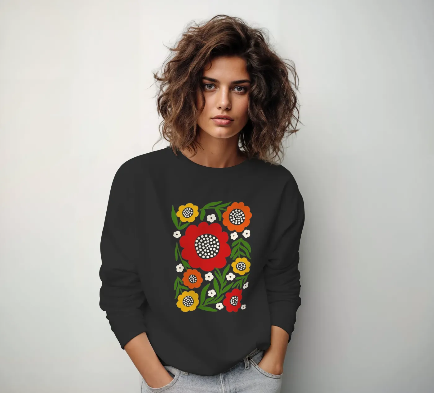Fresh rustic bloom felpa da TijanaArtStudio88