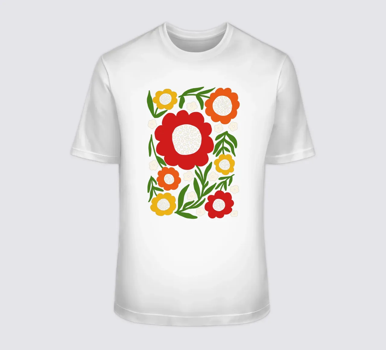 Fresh rustic bloom t-shirt da TijanaArtStudio88