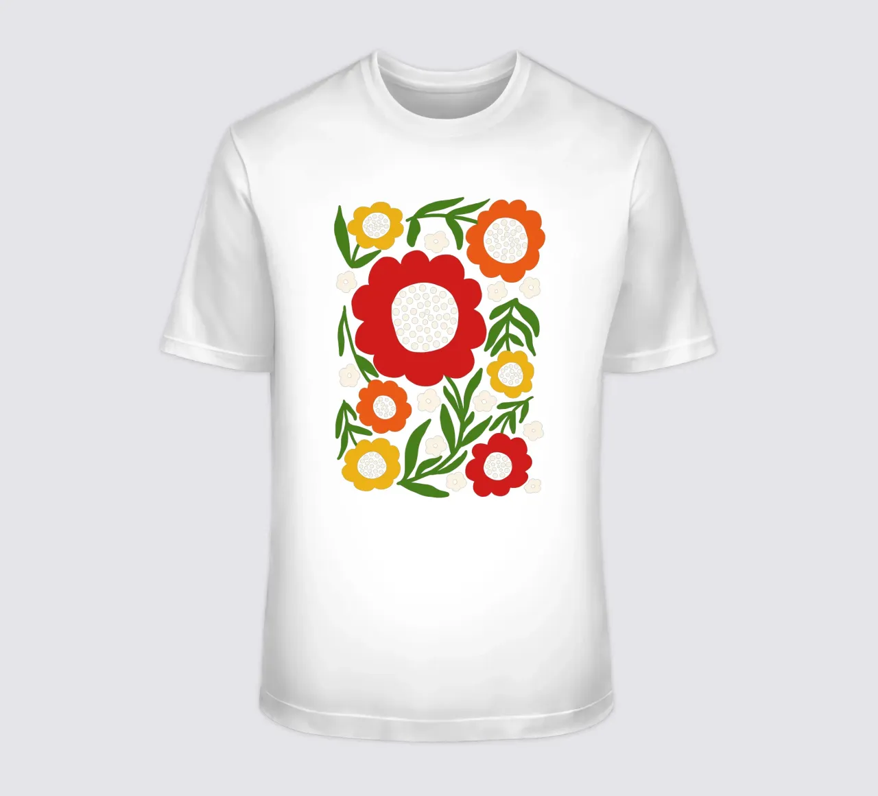 Fresh rustic bloom t-shirt da TijanaArtStudio88
