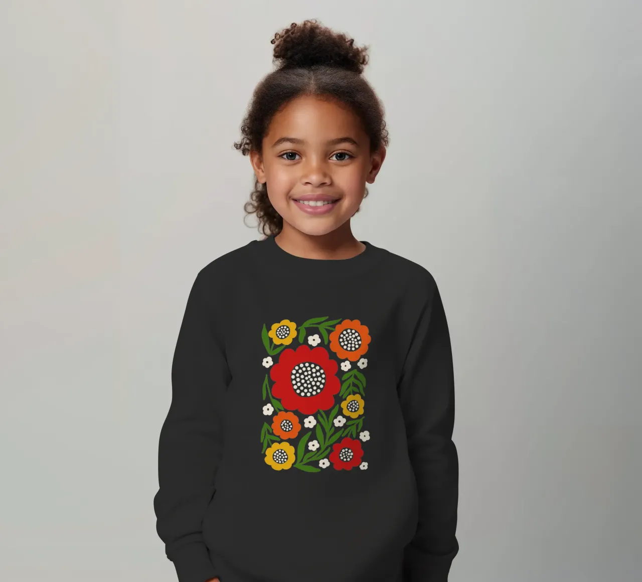 Fresh rustic bloom felpa bambino da TijanaArtStudio88