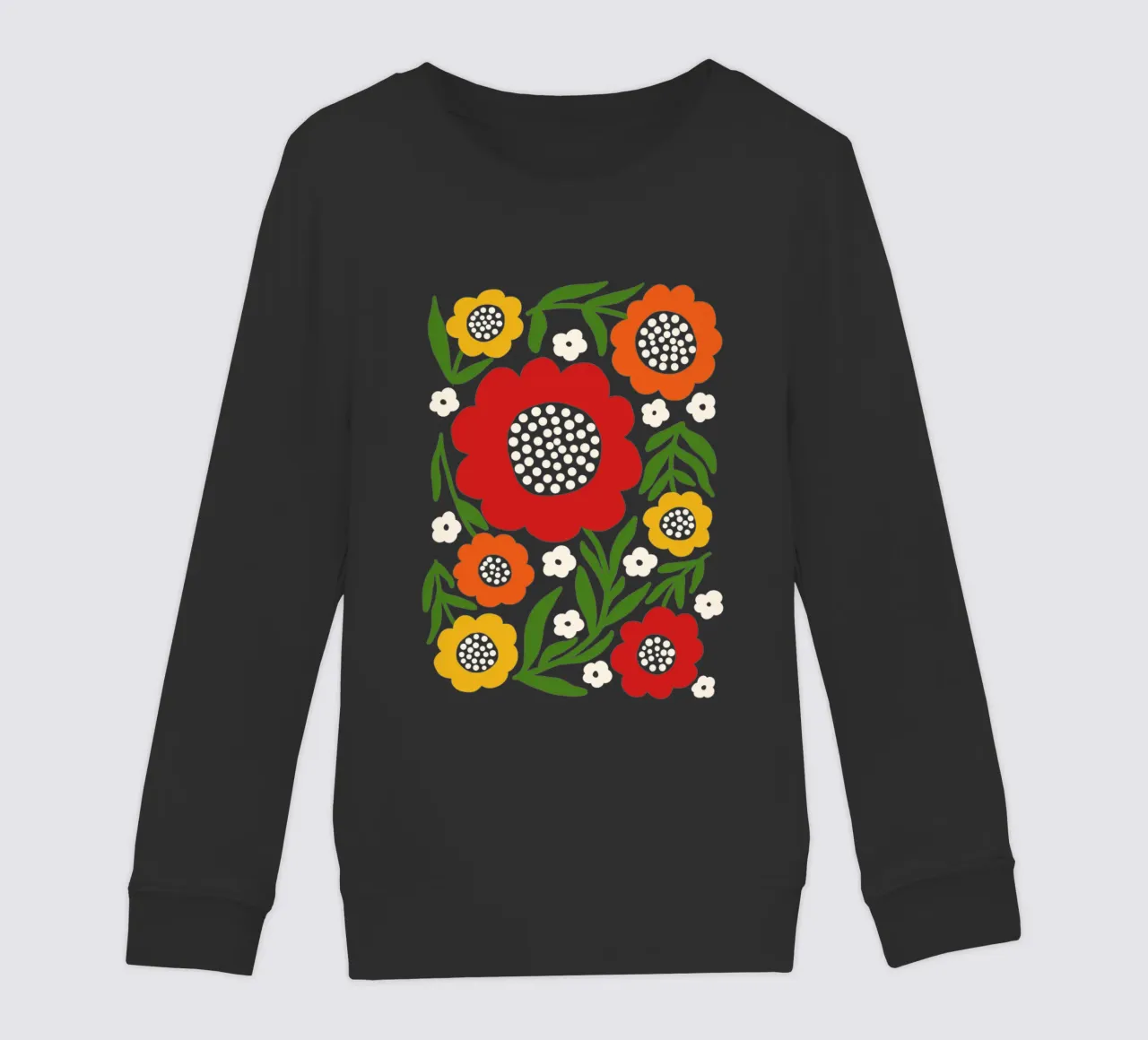 Fresh rustic bloom felpa bambino da TijanaArtStudio88