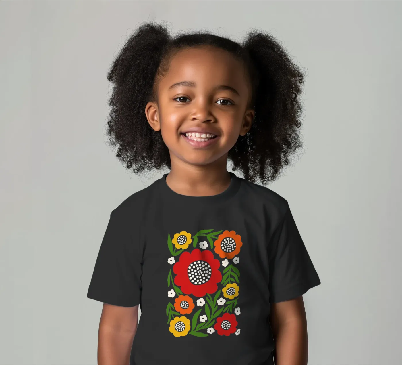 Fresh rustic bloom t-shirt bambini da TijanaArtStudio88