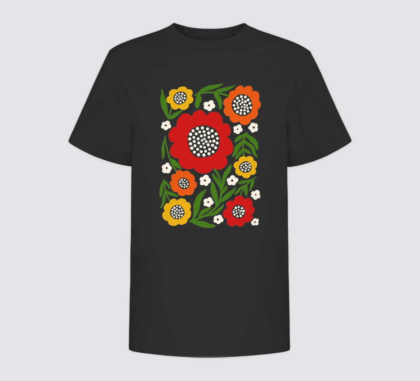 Fresh rustic bloom t-shirt bambini da TijanaArtStudio88